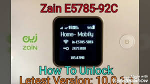Switch on the huawei e5785. Zain E5785 92c Unlocking Youtube
