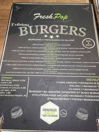 01 48 12 97 00. La Carte Picture Of Fresh And Pop Rosny Sous Bois Tripadvisor
