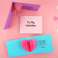Make greeting cards for free in minutes. How To Make A 3d Heart Card I Heart Crafty Things