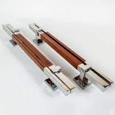 Pintu platindo wpc marina  lihat data lebih banyak  rp 1.270.000. Handle Pintu Kupu Tarung Minimalis Door Pull Stainless Coklat Twin 45 Cm Kunci Pintu Gagang Tarikan Shopee Indonesia