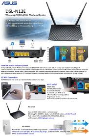 Asus Dsl N12e Wireless N300 Adsl Modem Router Modem Router Asus Router