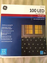 Ge 100 Led Net Style Lights 5x4 Christmas Wedding Graduation Warm White Lights Christmas Lights Christmas Display