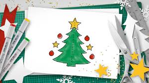 Or you could decorate the tree by adding different colored dots on the branches. Christmas Pop Up Templates Do It Yourself Pop Up Tutorials
