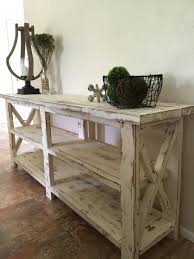 Farmhouse Console Entryway Foyer Table Etsy In 2020 Farmhouse Console Table Farmhouse Entryway Table Dining Room Console