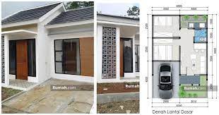 Contoh gambar denah rumah minimalis 3 kamar tidur sketsa yang memiliki 1 lantai pada umumnya hanya dibangun. Rumah Minimalis Ukuran 6x9 Meter Desain Rumah Minimalis