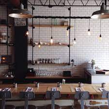 Bread Butter Coral Gables Florida Industrial Kitchen Design Industrial Cafe Cafe Interior