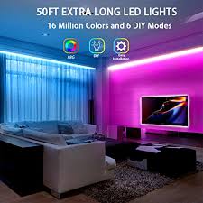 They will add a touch of magic to your christmas lighting, indoors or. Review For Dalattin Led Lights For Bedroom 50ft 2 Rolls Of 25ft Rgb 5050 Led Strip Lights Color Changing Kit With 44 Keys Remote Controller And 12v Power Supply Led Light Strips Indoor Decoration