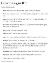 If you are trying to flirt with him over the phone or messages, then you're probably wondering how does a cancer man text? How The Signs Flirt Zodiac Amino