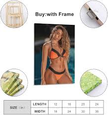 Amazon.com: HUANOU Sommer Ray Bikini Fitness Sexy Model Poster Print Photo  Art Painting Canvas Poster Home Decorative Bedroom Modern Decor Posters  Gifts 12x18inch(30x45cm): Posters & Prints