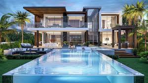 Modern Villa With Beautiful Seaview In Los Flamingos Dream House Exterior Luxury Homes Dream Houses Modern Villa Design
