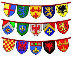 Home decorating style 2020 for coloriage blason moyen age, you can see coloriage blason moyen age and. Guirlandes De Blasons A Colorier Artisanat Du Chateau Blason Colorier