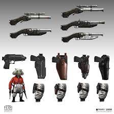 Artstation Jedi Fallen Order Greez Dritus Prog Wang Blaster Star Wars Star Wars Characters Pictures Star Wars Guns