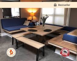 Pedestal Table Extension Table Farm Table White Oak Dine Table Dining Table Square Table Square Dining Table Bench Rustic Kitchen Tables Extension Table Square Dining Tables