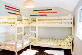 Our large selection, expert advice, and excellent prices will help you find bunk beds that fit your style and budget. Bunk Beds For Four Wonderful Space Saving Additions To The Kids Rooms Bunk Bed Designs Corner Bunk Beds Kids Bunk Beds