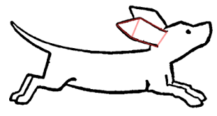 Drawing Cartoon Dogs Running And Playing Step By Step Lesson - How To Draw  Step By Step Drawing Tutorials