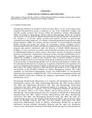 Check out the latest ideas and forecasts on pharmaniaga bhd from our top authors — they share predictions and technical outlook of the market. Pharmaniaga Chapter 1 A Docx Chapter 1 Analysis Of Company And Industry This Chapter Will Provide The Analyses Of Pharmaniaga Berhad Company Course Hero