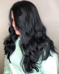Long Layered Deep Black Hair Black Hair Dye Jet Black Hair Hair Color For Black Hair
