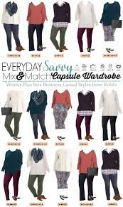 Plus Size Business Casual Capsule Wardrobe For Winter Business Casual Outfits For Women Business Casual Outfits Winter Capsule Wardrobe