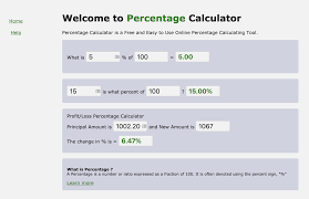 Best Percentage Calculator Online Calculator Percentage Percent Sign