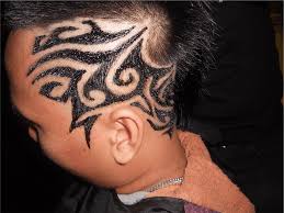 4 tahitian gardenia tiare flower hair pick tribal print. Hair Tattoo Designs Hair Tattoo Man Hairstylist Tattoos