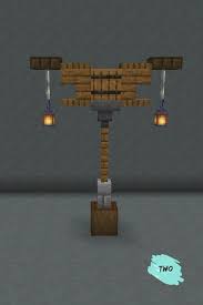 Simple Old Lamp In Minecraft 1 16 In 2020 Lamp Old Lamps Modern Lamp