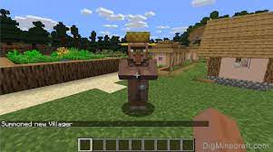 A player can trade with villagers using emeralds as currency. How To Summon A Villager In Minecraft