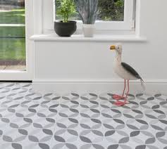 Many manufacturers of vinyl floors write in their installation guidelines that the floor must not be installed under windows with strong light incidence or if you need to interrupt the vinyl floor laying for several hours or days, remove excess adhesive from the substrate. 11 Tiles 1 Square Meter Geometric Grey Dc Floor Self Adhesive Vinyl Floor Tiles