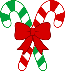 Candy Canes Tied With Bow Christmas Clipart Candy Cane Image Christmas Candy Cane