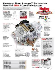 570 Cfm Street Avenger Aluminum Carburetor