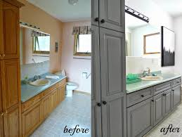 Cost to paint bathroom cabinets. Easy Ways Of Painting Bathroom Vanity Before And After Tips Good House Idea