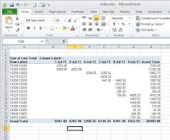 Group Data In An Excel Pivottable Excel Pivot Table Data