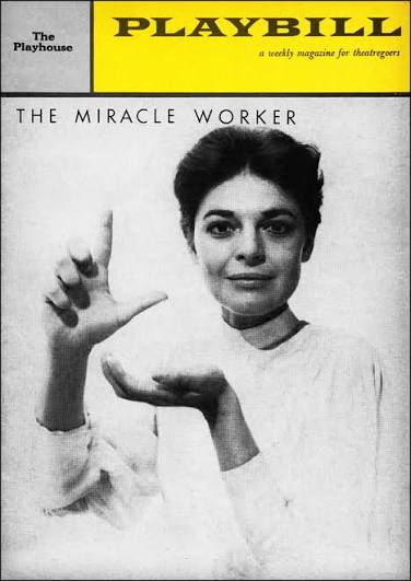 The Miracle Worker (Broadway, Playhouse Theatre, 1959) | Playbill