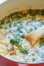 Sausage Potato And Spinach Soup Recipe Recipe Recipes With Sausage And Spinach Spinach Soup Spinach Soup Recipe