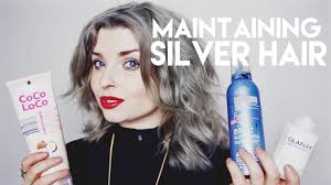 How grey hair is a more popular choice than ever. Maintaining Silver Grey Hair Colour Condition Youtube