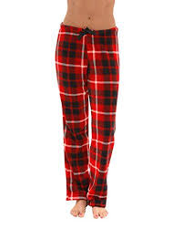 Black And White Plaid Pajamas Womens Sleep Wear Plaid Pajama Pants Plush Fleece Pj Bottoms Red Black White Womens Sleep Wear Plaid Pajama Pants Plu Pajama Pants Plaid Pajama Pants Pajamas