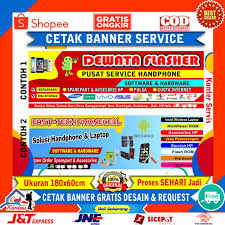 Contoh desain brosur service sofa contoh desain banner. Cetak Spanduk Servis Hp Banner Konter Murah Plang Promosi Usaha Service Servis Handphone Komputer Shopee Indonesia