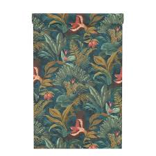 Papier Peint Vinyle Sur Intisse Motif Jungle Nocturne Vert Leroy Merlin Papier Peint Vinyle Papier Peint Motif Jungle