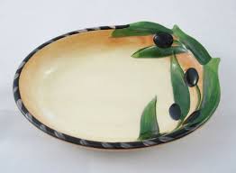 Olive Dish Oliva Rustica By Clay Art Discontinued Pattern Olive Dishes Clay Art Vintage Dishes