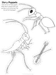 Aesop Fable Unit Study The Ant And The Grasshopper Fables Kids Activity Books Study Unit