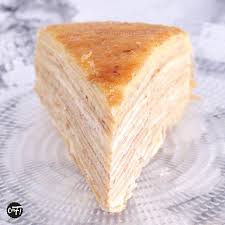 Le Gateau De Crepes A La Vanille Mille Crepe Cake En 2020 Gateau Crepe Gateau Sucre Dessert