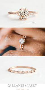 Unveiled Ring With Pave Band 1 3ct Champagne Diamond Gold Band Engagement Rings Dream Engagement Rings Classic Wedding Rings