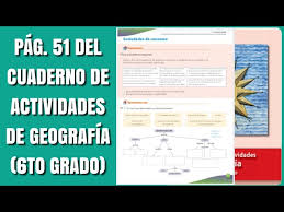 Arriba hay una portada de libro interesante que coincide con el título libro atlas 6 grado 2020 2021. Pag 51 Del Cuaderno De Actividades De Geografia Sexto Grado Youtube