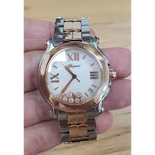 Find great deals on ebay for chopard happy watch. Chopard Happy Sport 36mm 8475 18k Rose Gold Stainless Steel Women S Watch Swiss Made Corp
