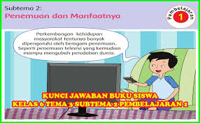 Kunci Jawaban Buku Siswa Kelas 6 Tema 3 Halaman 62 63 64 65 66 67 68 Sanjayaops