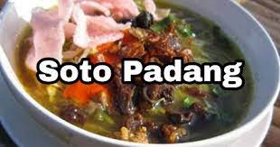 Soto Padang Memiliki Ciri Khas Menggunakan Daging Sapi Yang Digoreng Hingga Kering Dan Renyah Resep Masakan Resep Masakan Indonesia Resep