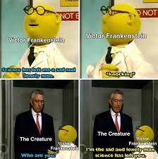 Frankenstein Tumblr Literature Humor Music Memes Classic Literature