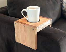 Wooden Cup Holder Arm Rest Table Tray Cup Cozy Etsy Tray Table Arm Rest Table Sofa Arm Table