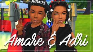 The Sims 4 Create A Sim Toddlers Amare Adri King Sims 4 Sims My Sims