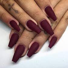 Acrylic nails sparkle maroon fashion square acrylic nails. 50 Burgundy Nails Designs Ideas Maroon Acrylic Nails