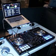 I M Using A Very Similar Setup I Love This Folding Table Because It Folds In Half So Easy To Carry You Just Have To Have A Go Dj Setup Dj Equipment